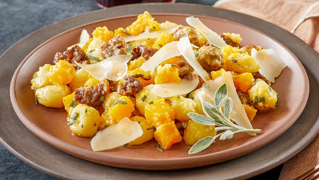 Brown Butter Gnocchi with Asiago