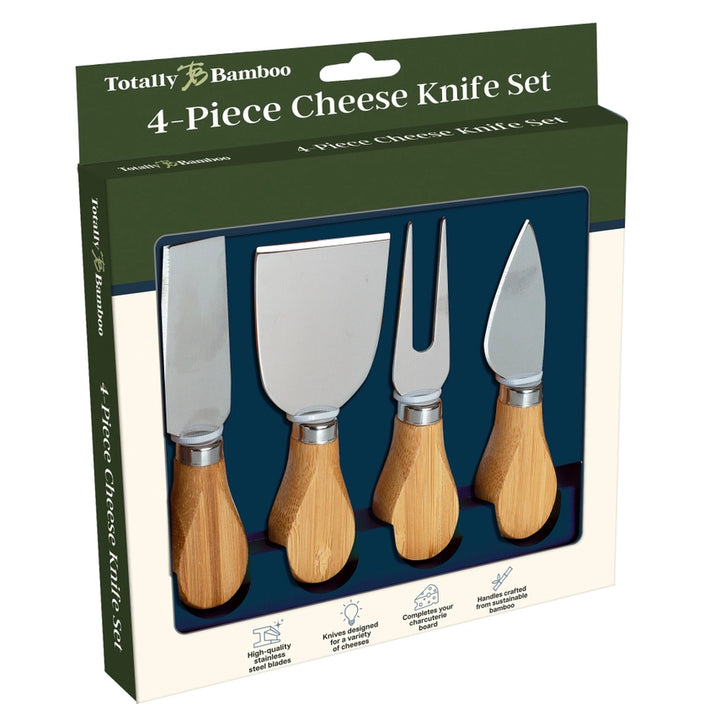Totally Bamboo - Cheese Tool Set – Cheese Knives For Charcuterie Boards