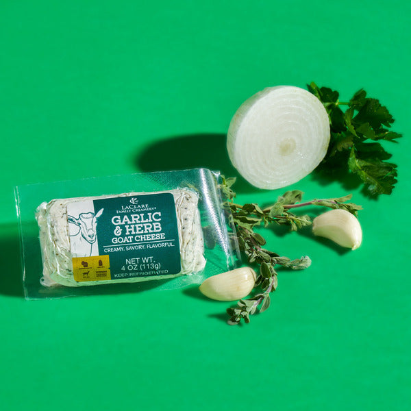 LaClare Garlic & Herb Goat Cheese