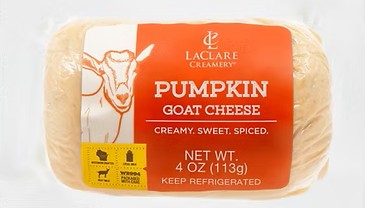 LaClare Pumpkin Goat Cheese