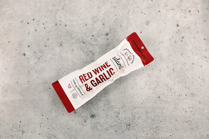 Vermont Salumi - Red Wine & Garlic - Salami Chub