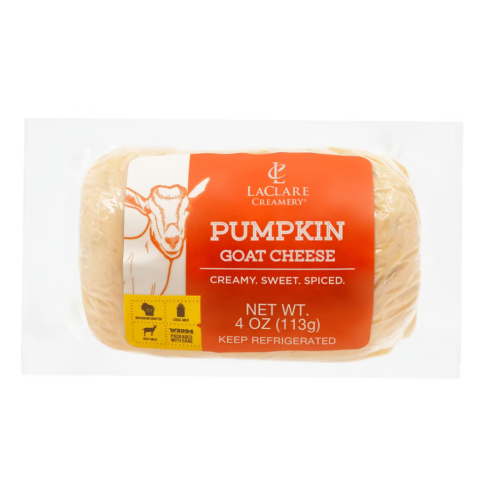 LaClare Pumpkin Goat Cheese