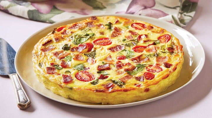 Gouda Bacon Pizza